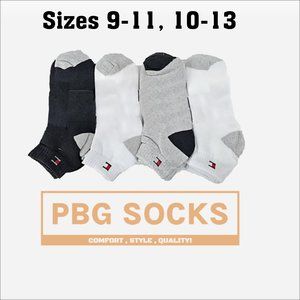 12 PAIRS MEN'S Athletic Socks by PBG (SIZES 9-13) Active Socks
